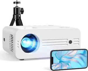 AKIYO 5G WiFi Native 1080P Projector With Bluetooth, 26000L 4K Supported, iPhone Compatible, Outdoor Projector Stand for Home Theater, iOS/Android/Laptop/HDMI/PS5 AKIYO 5G WiFi Native 1080P Projector With Bluetooth, 26000L 4K Supported, iPhone Compatible, Outdoor Projector Stand for Home Theater, iOS/Android/Laptop/HDMI/PS5