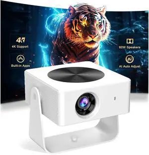 2500ANSI &Official Licensed Google TV& 4K Official Licensed NetflixYouTube&PrimeVideo ProjectorProjector with WiFi and Bluetooth, Compatible with Dolby Audio and Auto Focus Projector 2500ANSI &Official Licensed Google TV& 4K Official Licensed NetflixYouTube&PrimeVideo ProjectorProjector with WiFi and Bluetooth, Compatible with Dolby Audio and Auto Focus Projector