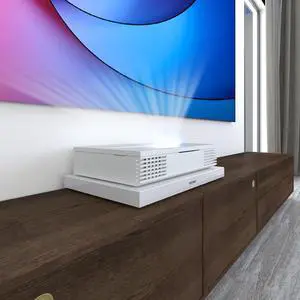 MST-600-W Motorized Slider Tray for Ultra Short Throw & Laser Projector TV. Projector Shelf Extend to 150" Picture. Auto Telescopic Retractable Tray, Three Types Installation, Max Load 40lbs - White MST-600-W Motorized Slider Tray for Ultra Short Throw & Laser Projector TV. Projector Shelf Extend to 150" Picture. Auto Telescopic Retractable Tray, Three Types Installation, Max Load 40lbs - White