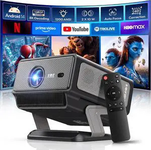 XGODY Gimbal A8 Smart Projector wtih Wifi and Bluetooth, Built in Apps XGODY Gimbal A8 Smart Projector wtih Wifi and Bluetooth, Built in Apps