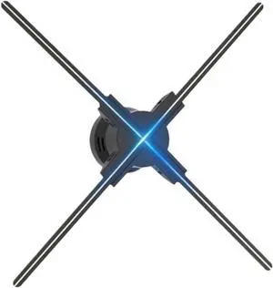 45cm/17.7in 3D Fan Hologram Projector Wifi Holographic Lamp Player Remote HD Advertising Display Projector Light Transmit Images Video Simple Management 45cm/17.7in 3D Fan Hologram Projector Wifi Holographic Lamp Player Remote HD Advertising Display Projector Light Transmit Images Video Simple Management