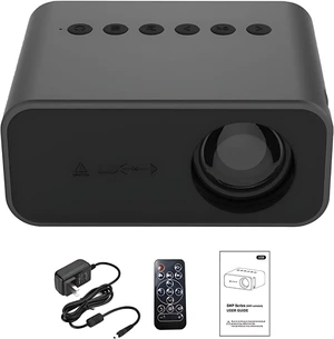 Mini Portable Projector, 1080P LED Projector with Wired and Wireless Smartphone Mirroring, Video Projector, 16 to 100 in Display, Built in Speaker, Remote Included, 4.3 x 3.5 x 2 in / 11 x 9 x 5 cm Mini Portable Projector, 1080P LED Projector with Wired and Wireless Smartphone Mirroring, Video Projector, 16 to 100 in Display, Built in Speaker, Remote Included, 4.3 x 3.5 x 2 in / 11 x 9 x 5 cm