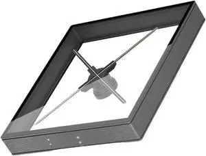 50cm 19.7in / 45cm 17.7in 3D Fan Hologram Projector Integrated Machine Wifi Led Sign Holographic Lamp Player With Cover Advertising Display Light Simple Management(Gray,P50) 50cm 19.7in / 45cm 17.7in 3D Fan Hologram Projector Integrated Machine Wifi Led Sign Holographic Lamp Player With Cover Advertising Display Light Simple Management(Gray,P50)