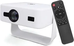 GOWENIC 4K Projector with Android 14 Auto Focus and Keystone Correction, Portable Theater Device for Indoor Home Movie Viewing Use (White) GOWENIC 4K Projector with Android 14 Auto Focus and Keystone Correction, Portable Theater Device for Indoor Home Movie Viewing Use (White)