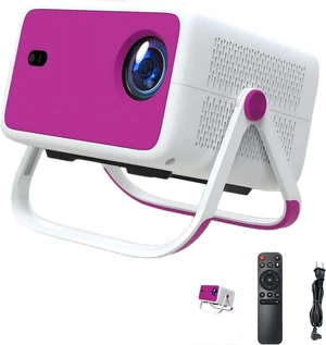 4K Projector 1080P Native, Portable Mini WiFi Wireless Projector with Android System, Auto Keystone and Zoom, 180° Stand, FCC, CE and ROHS Certified, 8.3 x 6 x 7.4 in, 21.1 x 15.2 x 18.8 cm 4K Projector 1080P Native, Portable Mini WiFi Wireless Projector with Android System, Auto Keystone and Zoom, 180° Stand, FCC, CE and ROHS Certified, 8.3 x 6 x 7.4 in, 21.1 x 15.2 x 18.8 cm
