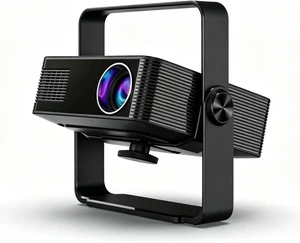 Portable 4K WiFi Projector with Remote, Native 1080P Resolution, 120-Inch Screen, Wireless 5.2 for Home Theater, Gaming, Office Portable 4K WiFi Projector with Remote, Native 1080P Resolution, 120-Inch Screen, Wireless 5.2 for Home Theater, Gaming, Office