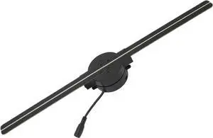 LIAMOS 16.5in 3D Hologram Fan 2000x224 3D Projector with 224 LED Light Beads for Business Shop Advertising,High-Resolution 3D Hologram LIAMOS 16.5in 3D Hologram Fan 2000x224 3D Projector with 224 LED Light Beads for Business Shop Advertising,High-Resolution 3D Hologram