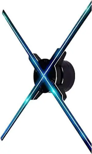 LIAMOS 65 Cm 3D Holographic Fan Light Vedio Hologram Fans Display for Advertising 32GB 3D Holograph Holo Fan Projector 65x,High-Resolution 3D Hologram LIAMOS 65 Cm 3D Holographic Fan Light Vedio Hologram Fans Display for Advertising 32GB 3D Holograph Holo Fan Projector 65x,High-Resolution 3D Hologram