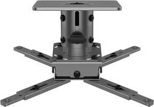 Jomard Universal Projector Mount with Adjustable Height Extension Pole, Full Motion Tilt Swivel 360° Rotation, Heavy Duty Steel Fits Most Brands, Max 22lbs Gray Jomard Universal Projector Mount with Adjustable Height Extension Pole, Full Motion Tilt Swivel 360° Rotation, Heavy Duty Steel Fits Most Brands, Max 22lbs Gray
