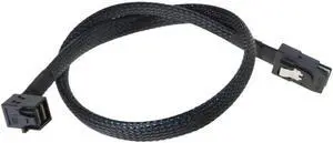 MiniSAS 8643 to SFF 8087 Internal Cable for Server and Hard Drive Connection with Coaxials Interfaces(50cm) MiniSAS 8643 to SFF 8087 Internal Cable for Server and Hard Drive Connection with Coaxials Interfaces(50cm)