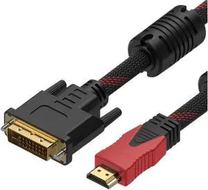 HDMI to DVI Cable Bi-Directional DVI-D 24+1 Male to HDMI Male Adapter Cable 1.5m/3m/5m(300cm) HDMI to DVI Cable Bi-Directional DVI-D 24+1 Male to HDMI Male Adapter Cable 1.5m/3m/5m(300cm)