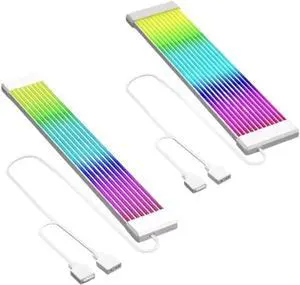 3Pin ARGB Illuminated Strip 8/24-Pin PC Motherboard Graphics Card Power Supply Extension Cable with L*/ED Light Strip(X8X12 White) 3Pin ARGB Illuminated Strip 8/24-Pin PC Motherboard Graphics Card Power Supply Extension Cable with L*/ED Light Strip(X8X12 White)