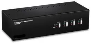 TK-440DP: 4-Port Dual Monitor DisplayPort KVM Switch TK-440DP: 4-Port Dual Monitor DisplayPort KVM Switch