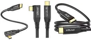 LDLrui USB4 Straight & Right Angle Cable 2FT+4FT+6FT Bundle LDLrui USB4 Straight & Right Angle Cable 2FT+4FT+6FT Bundle