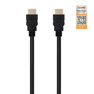 Certified High Speed HDMI v2.0 Cable Supports 4K@60Hz Resolution Designed for Optimal Connection Between Media Devices Model A/M-A/M Length 1.5m Black Certified High Speed HDMI v2.0 Cable Supports 4K@60Hz Resolution Designed for Optimal Connection Between Media Devices Model A/M-A/M Length 1.5m Black