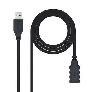 High Speed USB 3.0 Cable, Type A/M to A/H, Black, 2 Meters Length, Ideal for Fast and Secure Device Connections. High Speed USB 3.0 Cable, Type A/M to A/H, Black, 2 Meters Length, Ideal for Fast and Secure Device Connections.