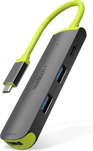 USB C Hub, USB C Multiport Adapter 4 in 1 with 4K HDMI, 2 USB 3.0 Data Ports, Type C PD 100W Power Delivery Laptop Docking Stations USB C Hub, USB C Multiport Adapter 4 in 1 with 4K HDMI, 2 USB 3.0 Data Ports, Type C PD 100W Power Delivery Laptop Docking Stations