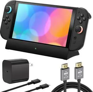 Switch 2 Dock,TV Docking Station with 4K HD Adapter/USB 3.0 Port/USB-C Port,Includes 20V/3A Power Adapter and Cable Switch 2 Dock,TV Docking Station with 4K HD Adapter/USB 3.0 Port/USB-C Port,Includes 20V/3A Power Adapter and Cable
