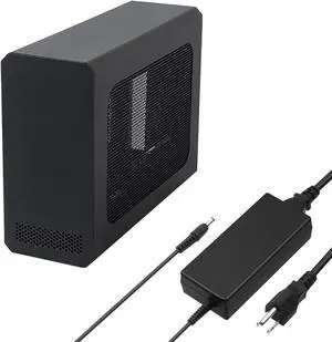 Compact eGPU Enclosure - Compatible with Thunderbolt 3/4 USB4 40Gbps External GPU Dock Station for Laptops and Gaming Handheld with 240W Power Supply, Full Aluminum Chassis, NVIDIA/AMD PCIe Support Compact eGPU Enclosure - Compatible with Thunderbolt 3/4 USB4 40Gbps External GPU Dock Station for Laptops and Gaming Handheld with 240W Power Supply, Full Aluminum Chassis, NVIDIA/AMD PCIe Support