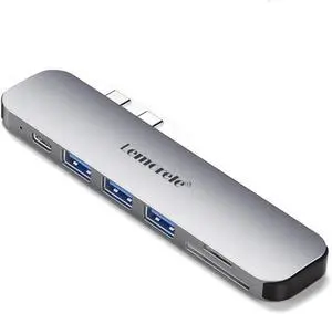 TC52 7-in-2 Ports USB C Docking Station Type C to HDMI Adapter USB Hub 3.0 5Gbps Faster Transfer for MacOS Laptop TC52 7-in-2 Ports USB C Docking Station Type C to HDMI Adapter USB Hub 3.0 5Gbps Faster Transfer for MacOS Laptop