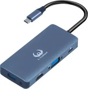 ROG Ally Docking Station 9 an 1 steam Deck Docking Station, steam Deck and HDMI2.0 4K@60Hz,3 USB3.0-A, SD/TF, VGA1080P,100W PD Charging, USB C hub Multi-Port Adaption ROG Ally Docking Station 9 an 1 steam Deck Docking Station, steam Deck and HDMI2.0 4K@60Hz,3 USB3.0-A, SD/TF, VGA1080P,100W PD Charging, USB C hub Multi-Port Adaption