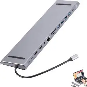 Docking Station for Laptop,Laptop Dock USB C Dock | Computer High Speed USB Splitter, C Adapter Expansion Hub for Computer Phone Docking Station for Laptop,Laptop Dock USB C Dock | Computer High Speed USB Splitter, C Adapter Expansion Hub for Computer Phone