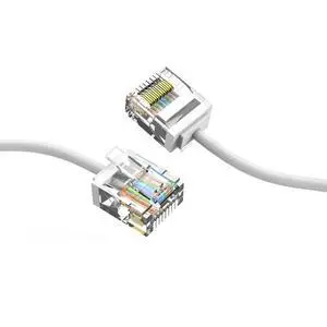 Ultra Slim Cat6A Cable 2 FT (100 Pack) Networking, Super Slim CAT 6 Ethernet Patch Cord, 10Gigabit Super Thin RJ45 Connector Internet Cable for PC, Mac, Laptop, PS5, PS4, Xbox - White Ultra Slim Cat6A Cable 2 FT (100 Pack) Networking, Super Slim CAT 6 Ethernet Patch Cord, 10Gigabit Super Thin RJ45 Connector Internet Cable for PC, Mac, Laptop, PS5, PS4, Xbox - White