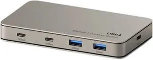 Compatible for MacBook Pro Air USB4 Docking Station 40Gbps 8K Triple Display Thunderbolt 4/5 Hub Compatible for MacBook Pro Air USB4 Docking Station 40Gbps 8K Triple Display Thunderbolt 4/5 Hub