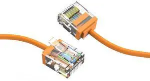 Ultra Slim Cat6A Cable 3 FT (10 Pack) Networking, Super Slim CAT 6 Ethernet Patch Cord, 10Gigabit Super Thin RJ45 Connector Internet Cable for PC, Mac, Laptop, PS5, PS4, Xbox - Orange Ultra Slim Cat6A Cable 3 FT (10 Pack) Networking, Super Slim CAT 6 Ethernet Patch Cord, 10Gigabit Super Thin RJ45 Connector Internet Cable for PC, Mac, Laptop, PS5, PS4, Xbox - Orange