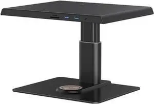 Charging Display Bracket with 6-in-1 Docking Station Aluminum Alloy Laptop with Elevated Height(D) Charging Display Bracket with 6-in-1 Docking Station Aluminum Alloy Laptop with Elevated Height(D)