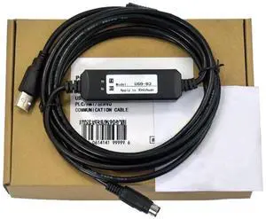 USB-B2 for Servo Motor Driver CN2 Port Debug Cable Communication Cable Data Download Cable Dual Chip Design Industrial Grade 3 Meters USB-B2 for Servo Motor Driver CN2 Port Debug Cable Communication Cable Data Download Cable Dual Chip Design Industrial Grade 3 Meters