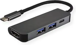 VALUE USB Type C Docking Station, HDMI 4K, 2X USB Type A + Type C PD (Power Delivery) VALUE USB Type C Docking Station, HDMI 4K, 2X USB Type A + Type C PD (Power Delivery)