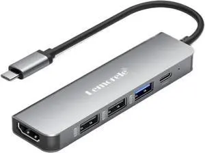 USB Hub USB C 3.0 Hub 5Ports Docking Station Type C Hub 4K30Hz HDMI-Compatible USB 3.0 Adapter USB Hub USB C 3.0 Hub 5Ports Docking Station Type C Hub 4K30Hz HDMI-Compatible USB 3.0 Adapter