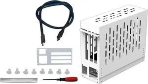Metal Frame GPU Dock Station Low Latency Graphics for Laptop Gaming Handheld Metal Housing Fast Speed Transfer Aluminum Gpu Dock Metal Frame GPU Dock Station Low Latency Graphics for Laptop Gaming Handheld Metal Housing Fast Speed Transfer Aluminum Gpu Dock