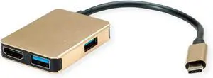 ROLINE Gold USB Type C Docking Station HDMI 4K 2x USB 3.2 Gen 1 1x PD ROLINE Gold USB Type C Docking Station HDMI 4K 2x USB 3.2 Gen 1 1x PD