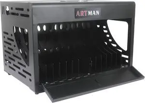 16 Bay Locking Charging Station for Laptop Chromebook in Black Color Perfect for Educational and Corporate Settings 16 Bay Locking Charging Station for Laptop Chromebook in Black Color Perfect for Educational and Corporate Settings