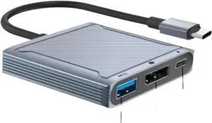 Pro USB C Adapter USB C to DisplayPort HDMI Docking Station 3 TY>pe C to HDMI DP Converter for Macs(C to DP 1.2 USB PD) Pro USB C Adapter USB C to DisplayPort HDMI Docking Station 3 TY>pe C to HDMI DP Converter for Macs(C to DP 1.2 USB PD)