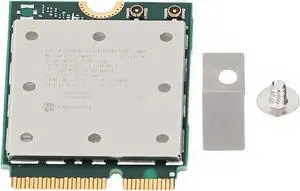 Wire Less Network Card Module, QCNCM865 Wire Less Card 2.4G 5G 6Ghz Triple Band M.2 Bluetooth 5.3 WiFi7 5.8Gbps Wire Less Network Adapter Card Module for 11 Wire Less Network Card Module, QCNCM865 Wire Less Card 2.4G 5G 6Ghz Triple Band M.2 Bluetooth 5.3 WiFi7 5.8Gbps Wire Less Network Adapter Card Module for 11