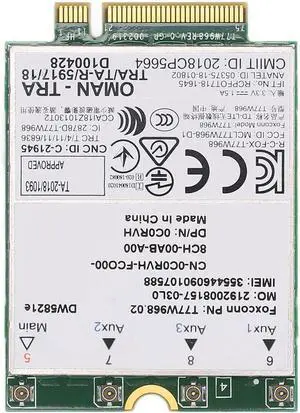 Greensen Wireless CardM.2 3042 Laptop | Supports 3G/4G/5G networksGPS/GLONASS/Beidou/GalileoM.2 3042 Key.B slotPCB materialwear-proofFor laptopsPCI Express Greensen Wireless CardM.2 3042 Laptop | Supports 3G/4G/5G networksGPS/GLONASS/Beidou/GalileoM.2 3042 Key.B slotPCB materialwear-proofFor laptopsPCI Express