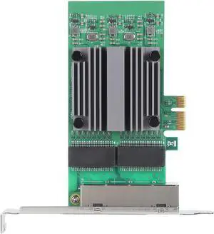 PCI Express Ethernet Network Card, Plug and Play PCB, Reliable 4 Port Connection, High Speed PCIe Network Card for PC PCI Express Ethernet Network Card, Plug and Play PCB, Reliable 4 Port Connection, High Speed PCIe Network Card for PC