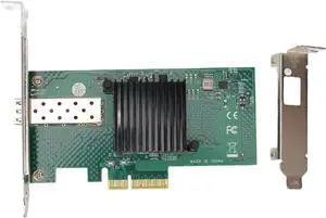 PCIe Network Card 10000Mbps High Speed Gigabit Server Adapter with 82599EN Controller PCI Express X4 5.0GT SFP LC Optical Fiber for Win Server Linux VMWare ESXi PCIe Network Card 10000Mbps High Speed Gigabit Server Adapter with 82599EN Controller PCI Express X4 5.0GT SFP LC Optical Fiber for Win Server Linux VMWare ESXi