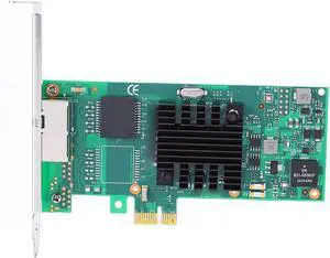 Dual Port Gigabit PCIe Network Card, PCI Express 2.1 x1 Adapter with 350AM4 Chip, for Server Desktop Industrial Applications Dual Port Gigabit PCIe Network Card, PCI Express 2.1 x1 Adapter with 350AM4 Chip, for Server Desktop Industrial Applications