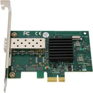 Server Network Card, 1000Mbps LC Port PCB Metal Connectivity PCIe X1 Single SFP Port Network Card Power Management for for PC Server Network Card, 1000Mbps LC Port PCB Metal Connectivity PCIe X1 Single SFP Port Network Card Power Management for for PC