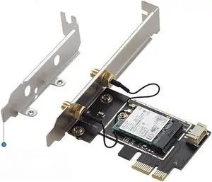 WiFi 7 BE200 PCI-E Wireless Network Card Bluetooth 5.4 Tri-Band 2.4G&5G&6 8774 Wireless BE200 Network Card WiFi 7 BE200 PCI-E Wireless Network Card Bluetooth 5.4 Tri-Band 2.4G&5G&6 8774 Wireless BE200 Network Card
