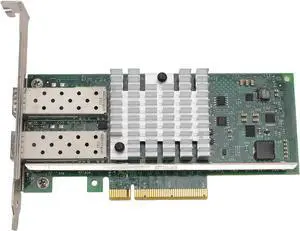 Low Power Consumption SFP and PCI E Network Card NIC, 10Gb for Server, Converged Dual SFP and Port PCIE X 8 PCI Express Ethernet LAN Adapter, High Speed SFP and PCIE Network Low Power Consumption SFP and PCI E Network Card NIC, 10Gb for Server, Converged Dual SFP and Port PCIE X 8 PCI Express Ethernet LAN Adapter, High Speed SFP and PCIE Network