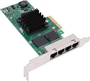 1G Gigabit Network Card with Efficient Computing, Support for 4 RJ45 Ports, Comprehensive Compatibility for Servers and Desktops 1G Gigabit Network Card with Efficient Computing, Support for 4 RJ45 Ports, Comprehensive Compatibility for Servers and Desktops