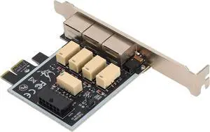 Physical Driver Separation Card, While Switching Networks and Hard Disk Power, 1000M/S Gigabit Network, Advanced Printing Circuit Board, HDD Power Separation Card Suitable for Win Physical Driver Separation Card, While Switching Networks and Hard Disk Power, 1000M/S Gigabit Network, Advanced Printing Circuit Board, HDD Power Separation Card Suitable for Win