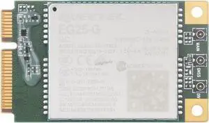 Quectel EG25-G mPCIe LTE Cat 4 Module with PCI Express Mini Card Form Factor Supports Multiple Wireless Communication Modes @XYGStudy (EG25-G mPCIe) Quectel EG25-G mPCIe LTE Cat 4 Module with PCI Express Mini Card Form Factor Supports Multiple Wireless Communication Modes @XYGStudy (EG25-G mPCIe)