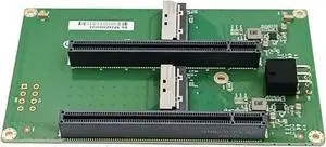 Dual MCIO 8I to 2* PCIe5.0 x16 Slot Riser Card with ATX 2 * 3 pin GPU Power Connector Dual MCIO 8I to 2* PCIe5.0 x16 Slot Riser Card with ATX 2 * 3 pin GPU Power Connector