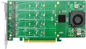 Generic Quad PCIe 3.0 x16 M.2 NVMe Switch Controller, NV9547-4I Generic Quad PCIe 3.0 x16 M.2 NVMe Switch Controller, NV9547-4I